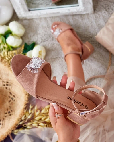 Royalfashion Voleso Strass-Sandalen