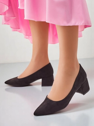 Royalfashion Damen Pumps mit niedrigem Absatz Agas