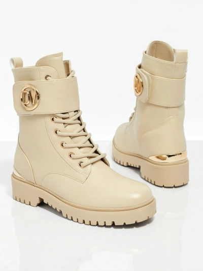 Damen Worker Boots mit Verzierungen Lorice