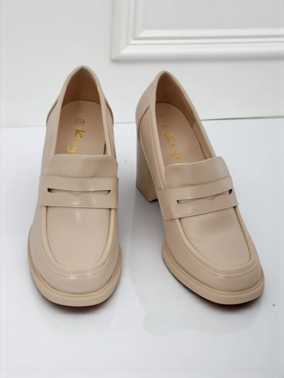 Royalfashion Damen Mokassins mit Absatz Minerva