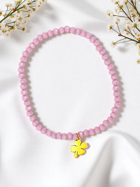 Royalfashion Damenarmband mit Kleeblatt-Anhänger