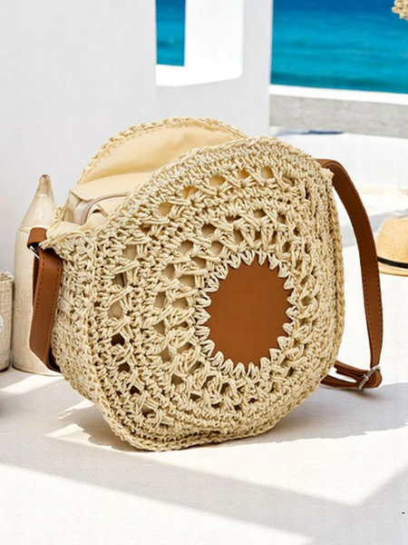 Royalfashion Kleine Strohtasche für Damen Solar Mini