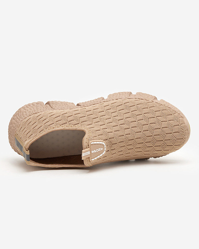 Hellbraune Glaio Slip-On-Sneaker für Damen - Schuhe