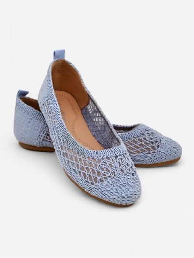 Royalfashion Damen perforierte Ballerinas Annete