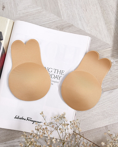 Beige selbsttragende Überzüge für Damen - Unterwäsche