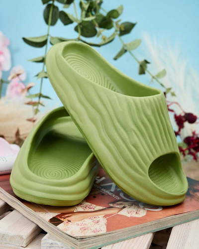 Royalfashion Women's Magged rubber flip-flops