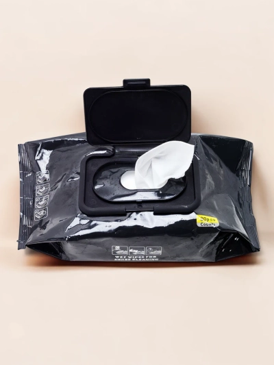 Feuchtigkeitsspendende Schuh-Feuchttücher 80 Stück.