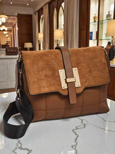 Damenhandtasche Cassiopeia Hellbraun Leder Elegant