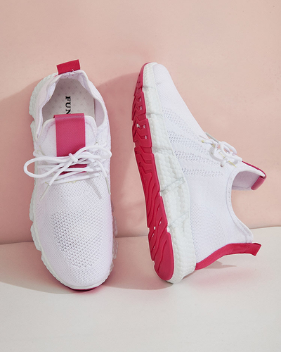 Baym Sportschuhe für Damen in Weiß und Rosa - Schuhe