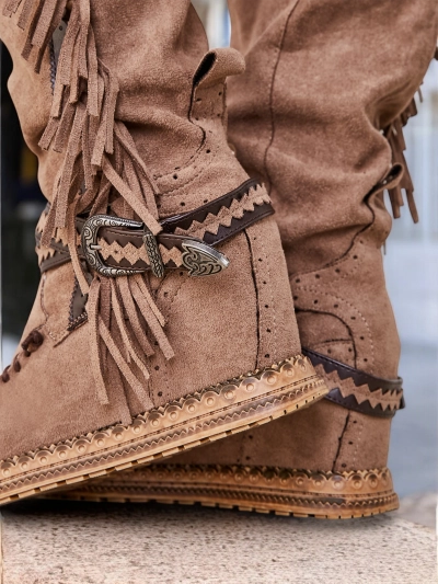 Жіночі черевики за коліно Royalfashion Eliferse