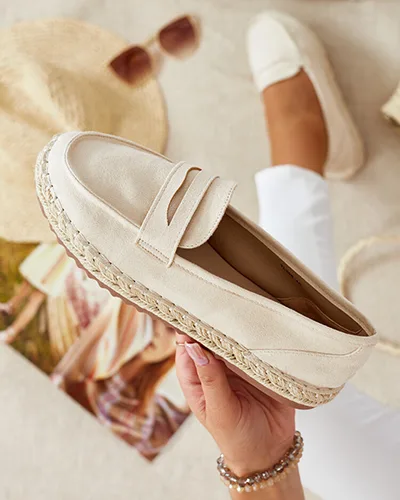 Royalfashion Жіночі мокасини з екозамші Monum