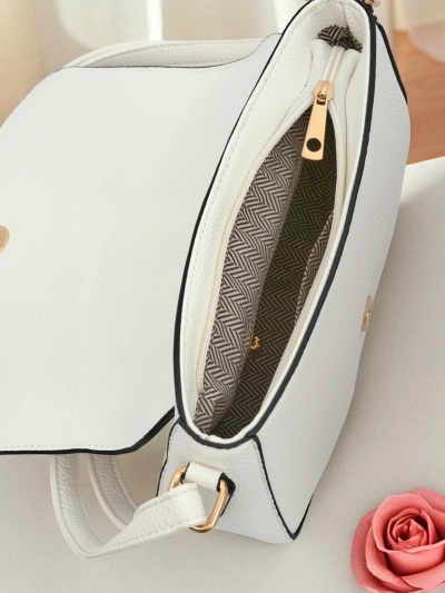 Royalfashion Kleine Damenhandtasche aus Ökoleder Moderno Viva