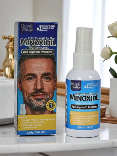 Minoxidil Leonidas Forza – Spray für Haarwachstum, 50ml, Stärke für jeden
