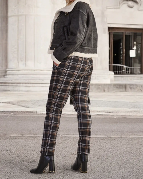 Royalfashion Утеплені жіночі лосини PLUS SIZE