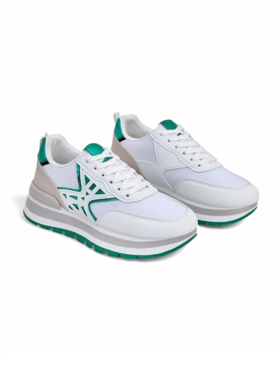 Royalfashion Damen Sneakers mit Glitzersehen