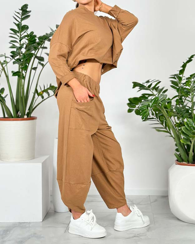 Royalfashion Damen-Sweatshirt-Set