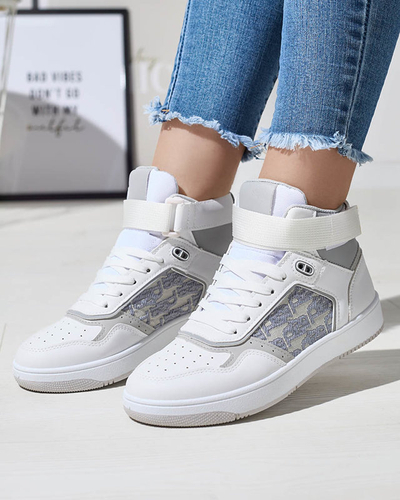 Weiße Xosa High Sneakers für Damen - Schuhe