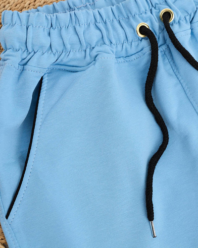 Blaue Jogginghose für Damen - Kleidung