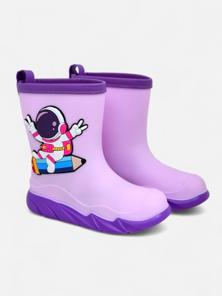 Royalfashion Kinder-Gummistiefel mit dem Astronauten Cosmos