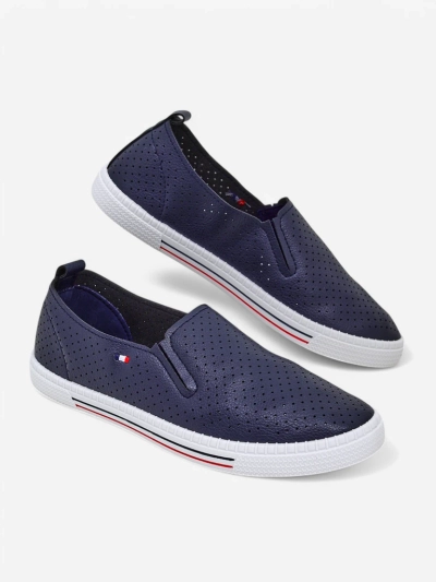 Royalfashion Damen perforierte Slipper Vielles