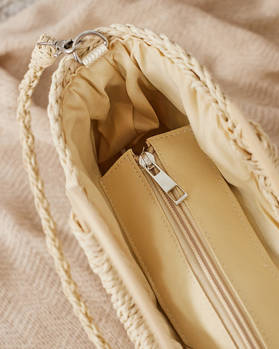 Royalfashion Runde Strohtasche von Nils