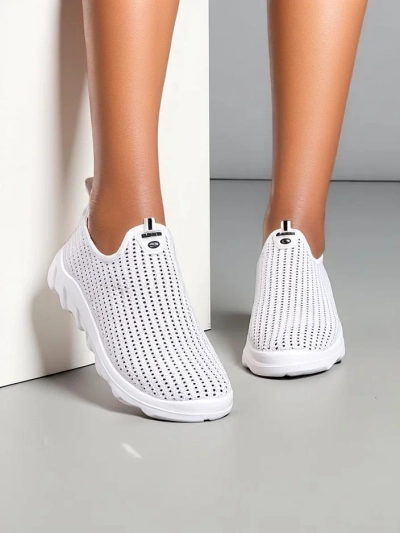 Royalfashion Damen Slip-On Textil Sportschuhe Eraste