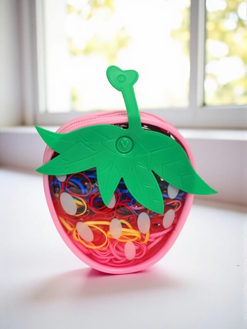 Royalfashion Різнокольорові силіконові гумки Полуниця