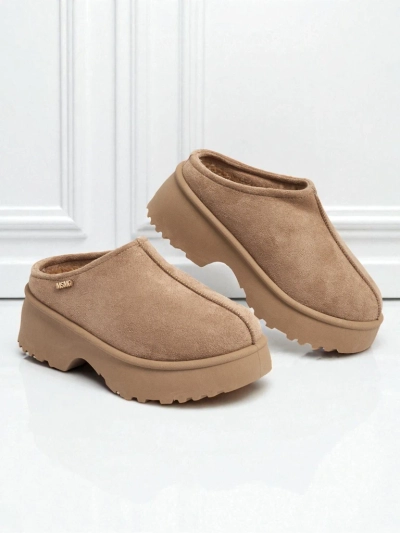 Kurze Damenstiefel a'la Schneestiefel mit Fell Noelina