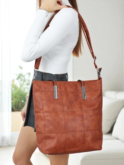 Damen Shopper Handtasche Tessira aus Öko-Leder