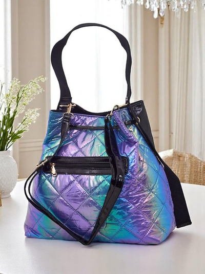 Royalfashion Große Damenhandtasche Luxe Glow Shopper