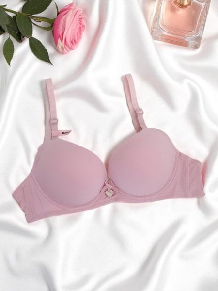 Royalfashion Glatter, wattierter Damen-BH Smooth Fit