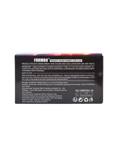 Formbo Azzurro Argus – blaue Haarstyling-Tonerde, Fashion-Styling
