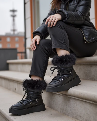 Royalfashion Damen Schneestiefel Melioz