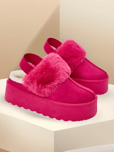 Royalfashion Kurze Schneestiefel ohne Absätze für Frauen Vromix