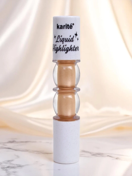 Рідкий хайлайтер для обличчя з пензликом Golden Petal