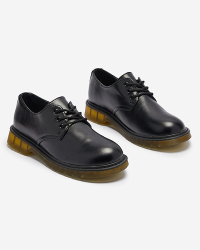 Schwarze Damen-Halbschuhe Heloso- Footwear