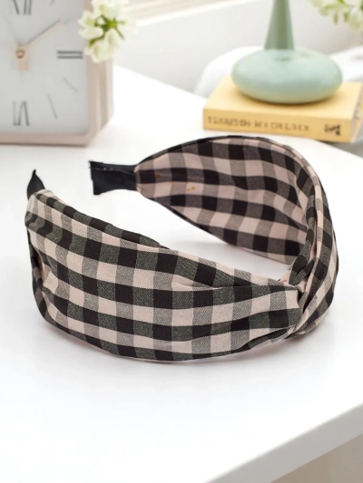 Royalfashion Kariertes Haarband Claras