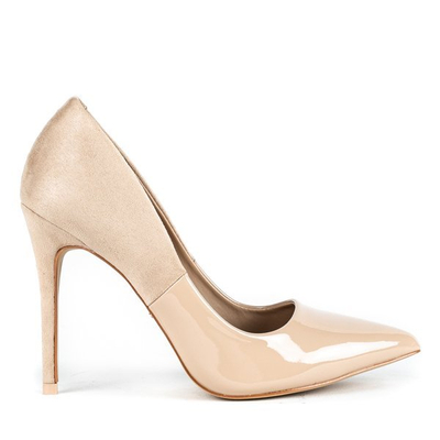 Beige Jasmina-Stilettos - Schuhe 1