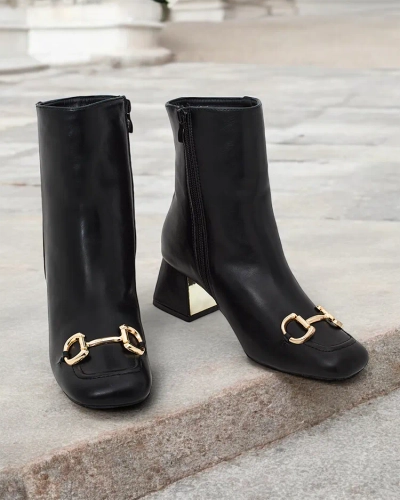 Royalfashion Damen-Stiefeletten auf einem Pfosten Rozuli