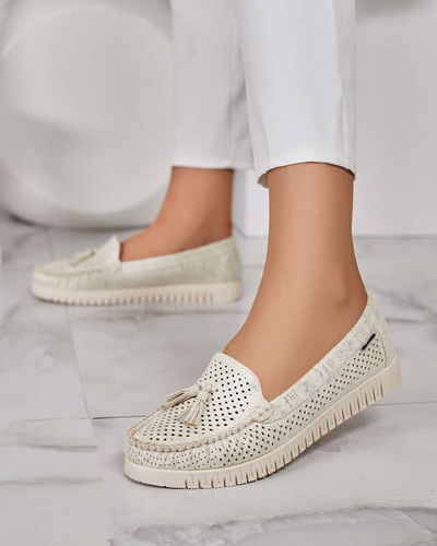 Royalfashion Damen durchbrochene Mokassins Molaffa