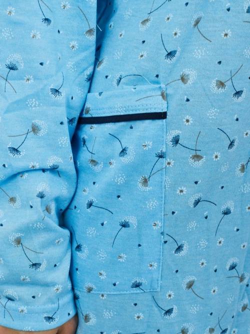 Жіноча нічна сорочка Royalfashion із принтом PLUS SIZE