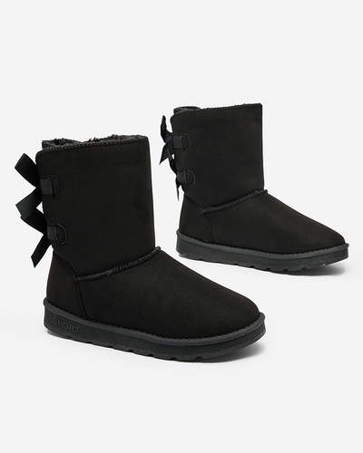 Royalfashion Damenstiefel a'la Schneestiefel in schwarz Aerfifi