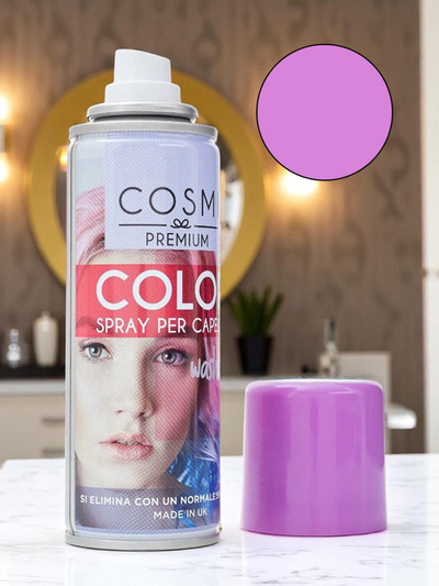 Farbspray Haarspray Lila