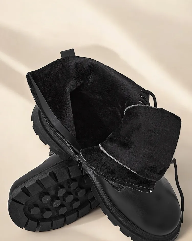 Royalfashion Eco-Leder Damen Knöchelstiefel Enoll