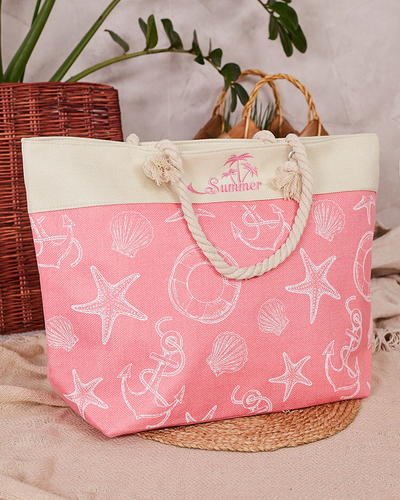 Royalfashion Stofftasche mit Urlaubsmuster für die Schulter