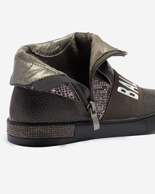 Graphite Mädchenstiefel Doubnic- Footwear