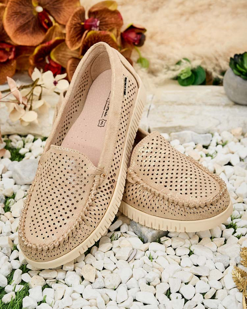 Royalfashion Жіночі ажурні мокасини Nafis