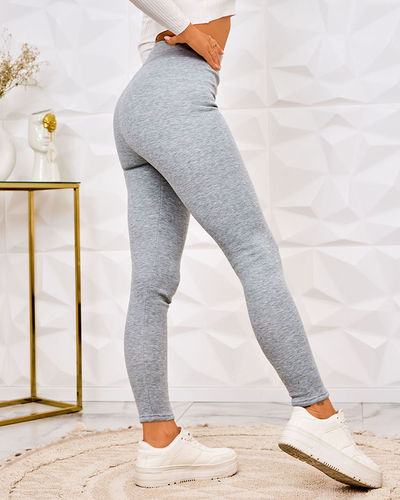 Royalfashion Women's ribbed insulated leggings