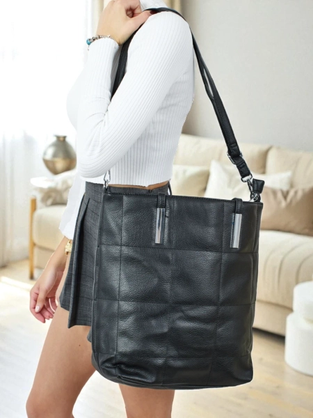 Damen Shopper Handtasche Tessira aus Öko-Leder