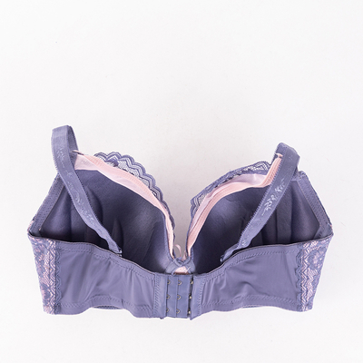 Spitzen-BH für Damen in Violett und Rosa - Unterwäsche